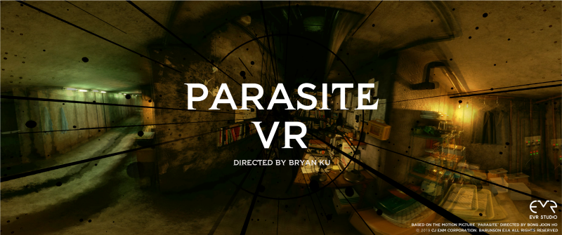 Konten VR film Parasite akan ditampilkan di pameran kali ini. 