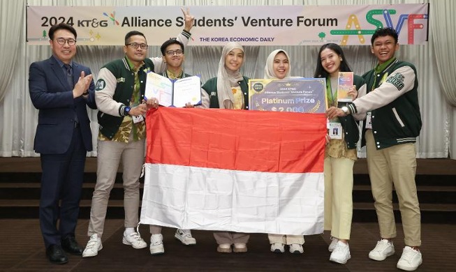 Cerita Tim Indonesia yang Raih Juara Alliance Students’ Venture Forum 2024 di Korea