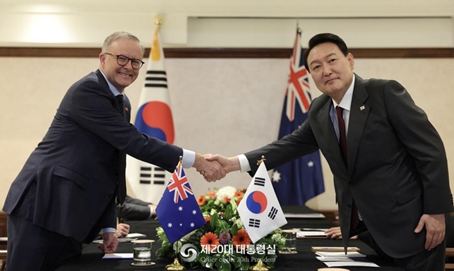 Presiden Yoon Mengajak PM Australia untuk Bekerja Sama dalam Denuklirisasi Korut