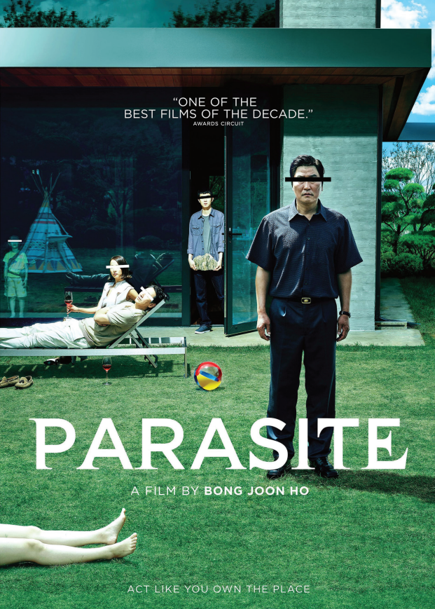 Film Parasite yang memenangkan penghargaan utama film terbaik dan sutradara terbaik di Academy Awards 2020.