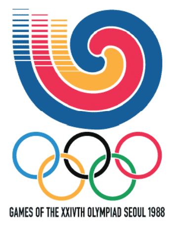 Lambang Olimpiade ke-24 di Seoul