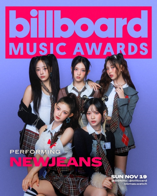 NewJeans akan menjadi grup wanita K-pop pertama yang naik panggung Billboard Music Awards (BBMA) di Amerika Serikat. (Facebook resmi NewJeans)