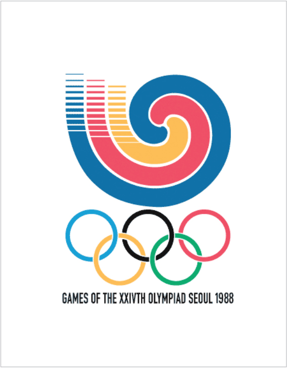 Emblem of the 1988 Summer Olympics