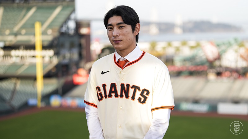 San Fransisco Giants memublikasikan foto Lee Jung Hoo dengan menggunakan seragam San Fransisco Giants melalui media sosial resminya pada tanggal 17 Desember (waktu setempat). (Akun X resmi San Fransisco Giants) 