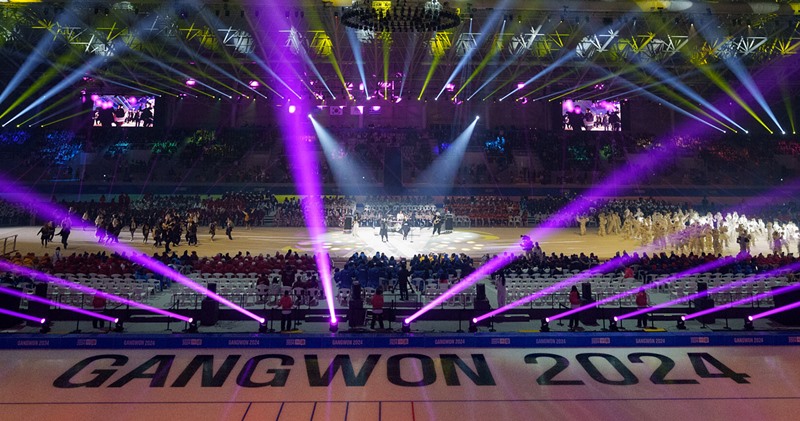 14 hari gelaran Olimpiade Remaja Musim Dingin Gangwon 2024 berakhir pada tanggal 1 Februari. Foto di atas menunjukkan Upacara Pembukaan Gangwon 2024 yang digelar pada tanggal 19 Januari di Gangneung Oval, Kota Gangneung, Provinsi Gangwon. (Layanan Informasi Olimpiade (OIS)/IOC)