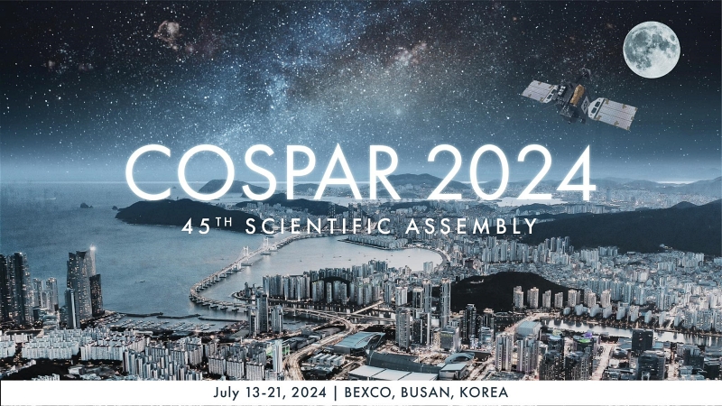 Sidang Umum COSPAR ke-45 akan digelar pada tanggal 13-21 Juli mendatang di BEXCO, Busan. (Facebook resmi Sidang Umum COSPAR ke-45) 