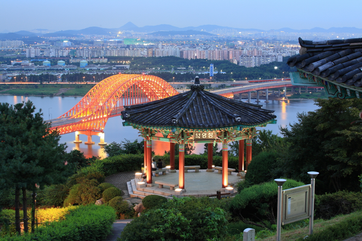 Layanan Warisan Budaya Korea menggelar Pekan Warisan Budaya dari tanggal 30 Mei hingga 22 Juni 2025. Foto di atas menunjukkan panorama Benteng Haengjusanseong yang terletak di Kota Goyang, Provinsi Gyeonggi. (Pemerintah Provinsi Gyeonggi)