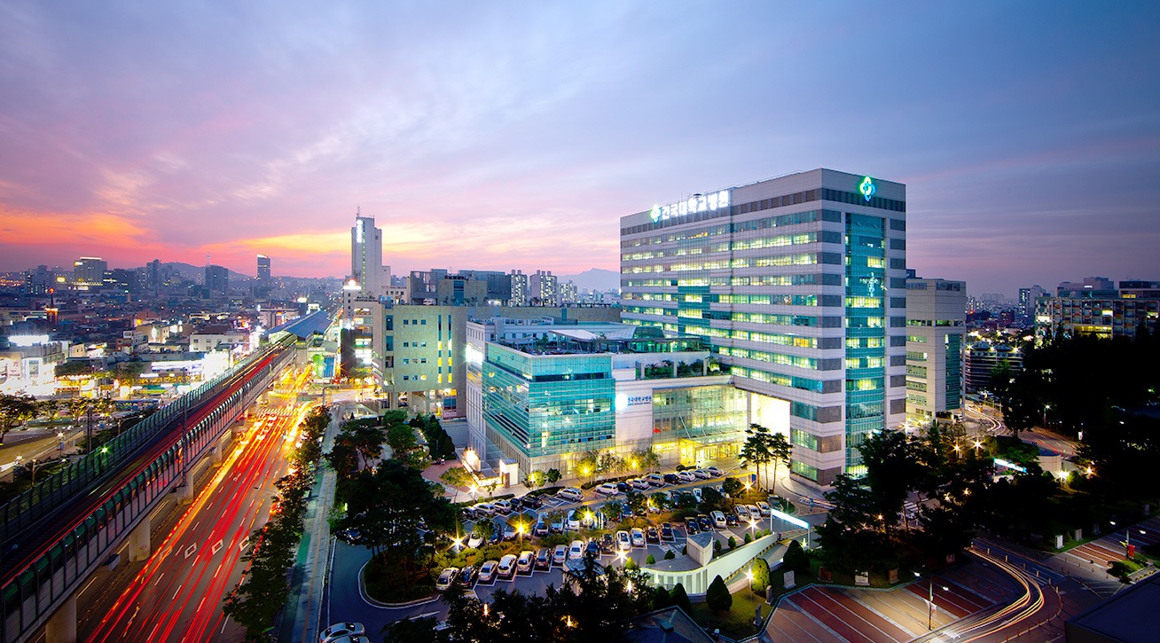 Tim peneliti Universitas Konkuk bersama Universitas Nasional Seoul telah berhasil mengembangkan teknologi penyembuhan regenerasi sel saraf baru dengan menggunakan sel punca. Foto di atas menunjukkan panorama Rumah Sakit Universitas Konkuk yang terletak di Gwangjin-gu, Seoul. (Rumah Sakit Universitas Konkuk)
