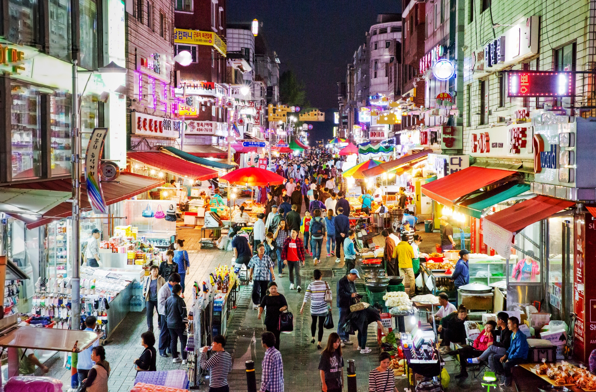 Pemandangan Zona Kampung Multikultural Ansan yang terletak di Wongok-dong, Danwon-gu, Kota Ansan, Provinsi Gyeonggi. (Pemerintah Kota Ansan)  