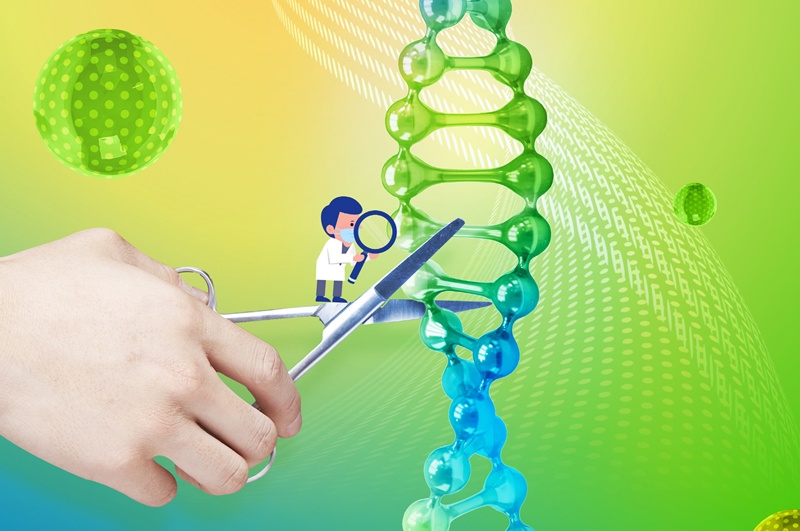 Tim peneliti Korea berhasil mengembangkan teknologi yang dapat membunuh sel kanker hanya dengan memotong satu untai dari heliks ganda DNA sel kanker. (iClickArt) *Reproduksi dan pendistribusian ulang foto di atas secara tidak sah dilarang berdasarkan undang-undang hak cipta.
