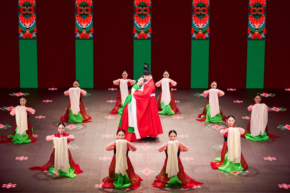 Adegan dari pertunjukan kreasi Pure Heart oleh Kelompok Seni Teater Nasional Jeongdong. Pertunjukan ini dapat disaksikan pada tanggal 31 Oktober hingga 4 November 2025, bertepatan dengan periode KTT APEC, di Gyeongju Expo Grand Park. (Teater Nasional Jeongdong Korea)