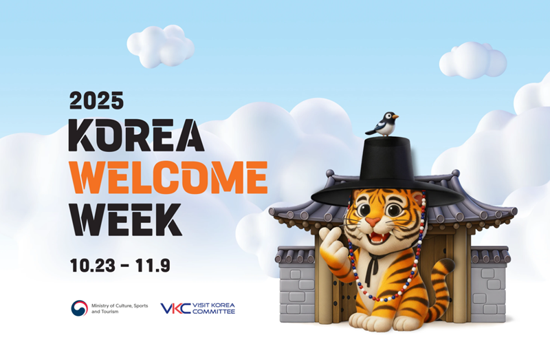 Poster resmi Korea Welcome Week. (Komite Visit Korea)  