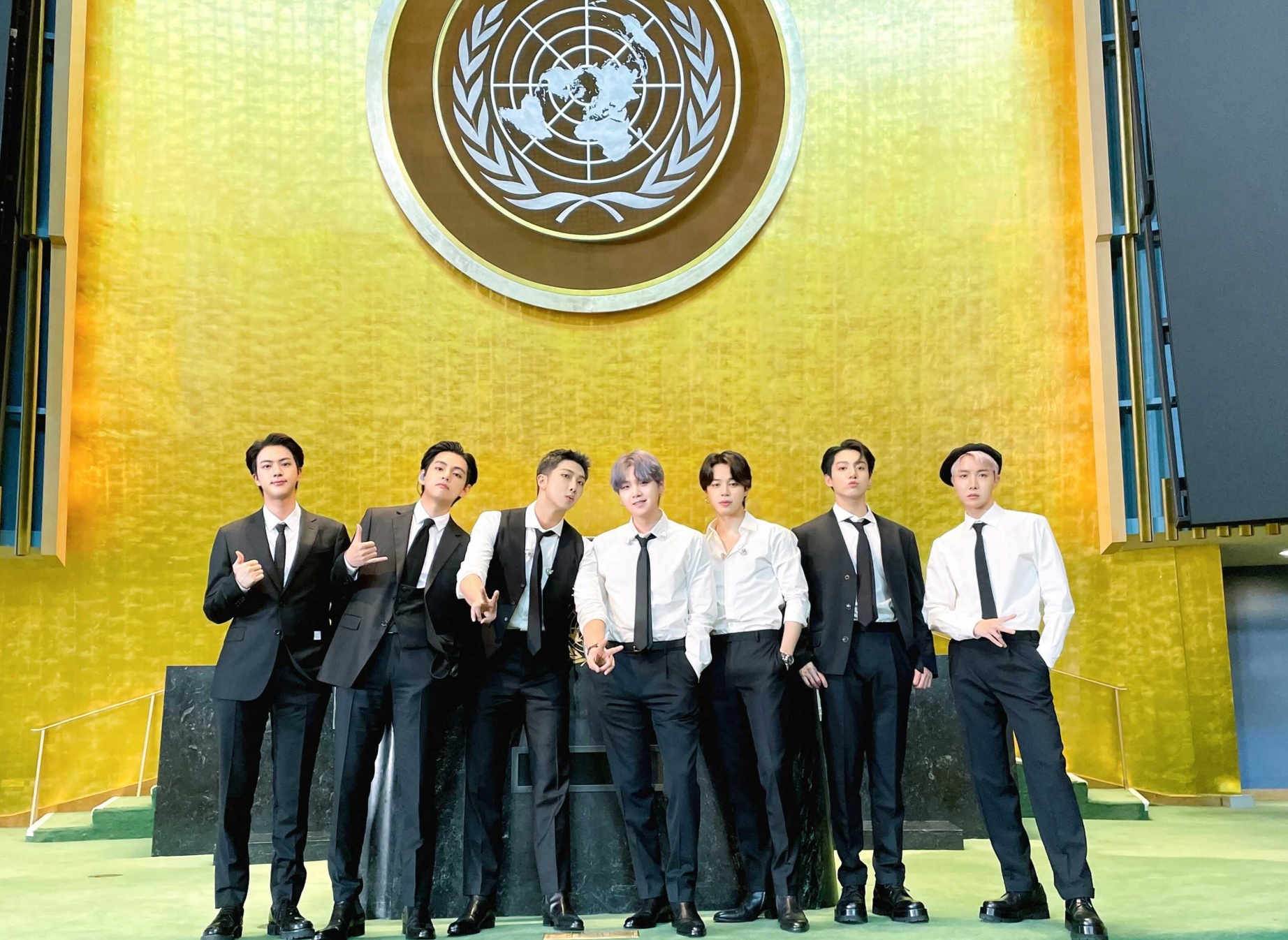 BTS akan kembali menyapa penggemar untuk pertama kalinya dalam 3 tahun 9 bulan dengan formasi lengkap. (Akun X resmi BTS)