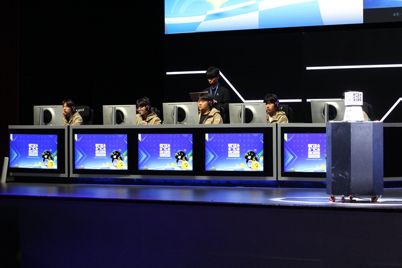 Foto di atas menunjukkan suasana kompetisi Liga Esports Universitas Musim Tahun 2025 yang digelar pada tanggal 22 November 2025 di Gwangju e-Sports Arena, Dong-gu, Gwangju. (Flickr resmi Asosiasi e-Sports Korea)  