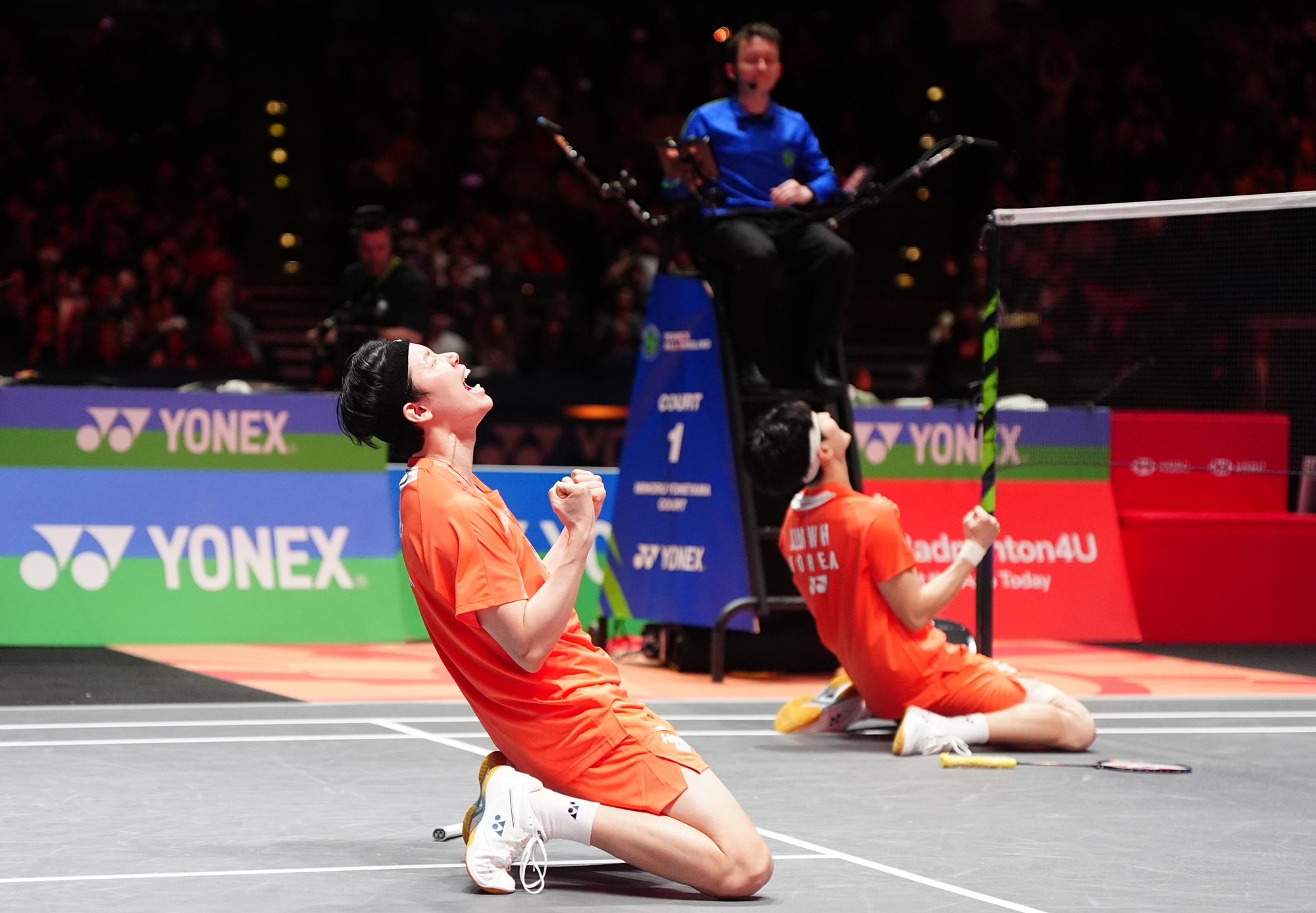 Ganda putra peringkat pertama dunia, Kim Won Ho/Seo Seung Jae, berhasil mempertahankan gelar juara All England dalam babak final yang digelar tanggal 8 Maret 2026 (waktu setempat) di Birmingham, Inggris. 