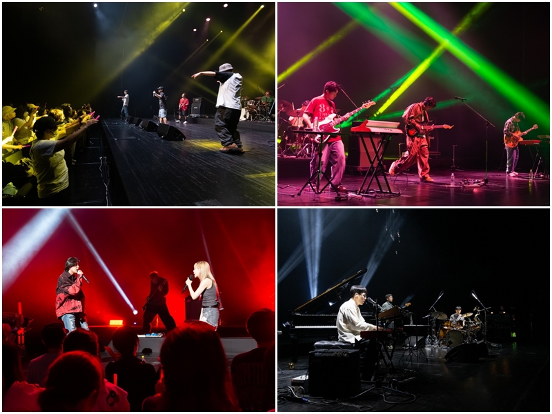 K-MUSIC Festival in Osaka mendapatkan respons positif karena memperkenalkan berbagai genre musik populer Korea, mulai dari jaz, rok, hiphop, hingga elektronik. Festival tersebut diselenggarakan oleh KCC Osaka pada tanggal 13-14 September 2025. (KCC Osaka)  