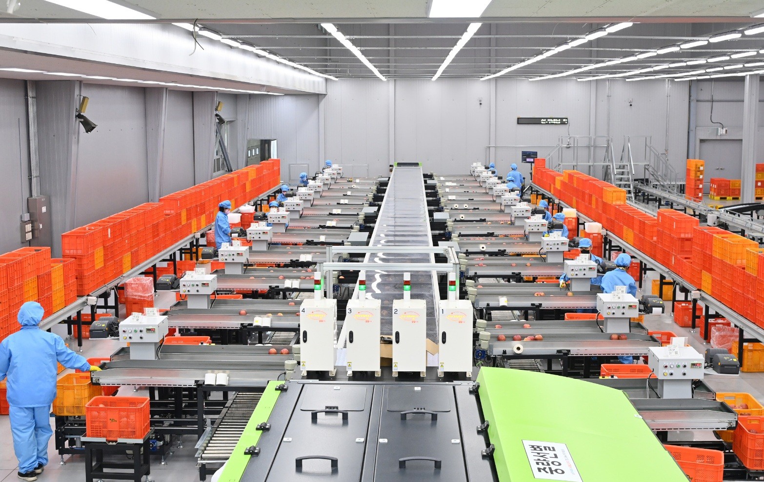 Sejak tahun 2023, Pemerintah Provinsi Gyeongsangbuk telah mendorong peningkatan skala dan digitalisasi untuk 16 APC dari 133 APC yang berada dalam provinsi tersebut. Foto di atas menunjukkan bagian dalam salah satu APC Pintar. (Pemerintah Provinsi Gyeongsangbuk)  