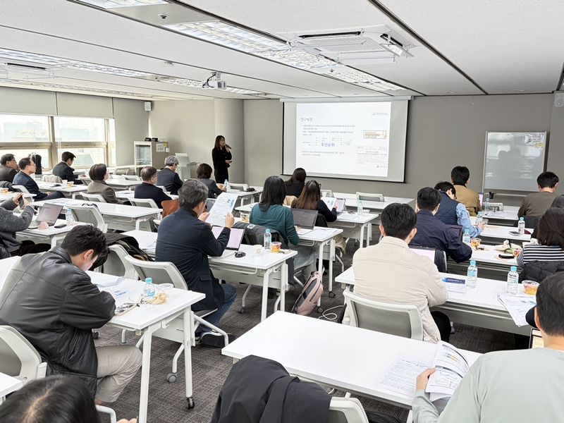 Institut Kesehatan Nasional mengungkapkan strategi pengembangan obat dan vaksin virus Nipah di Korea dalam Akademi Media Sains yang digelar pada tanggal 17 Maret 2026 di HJ Business Center Gwanghwamun, Jongno-gu, Seoul. 