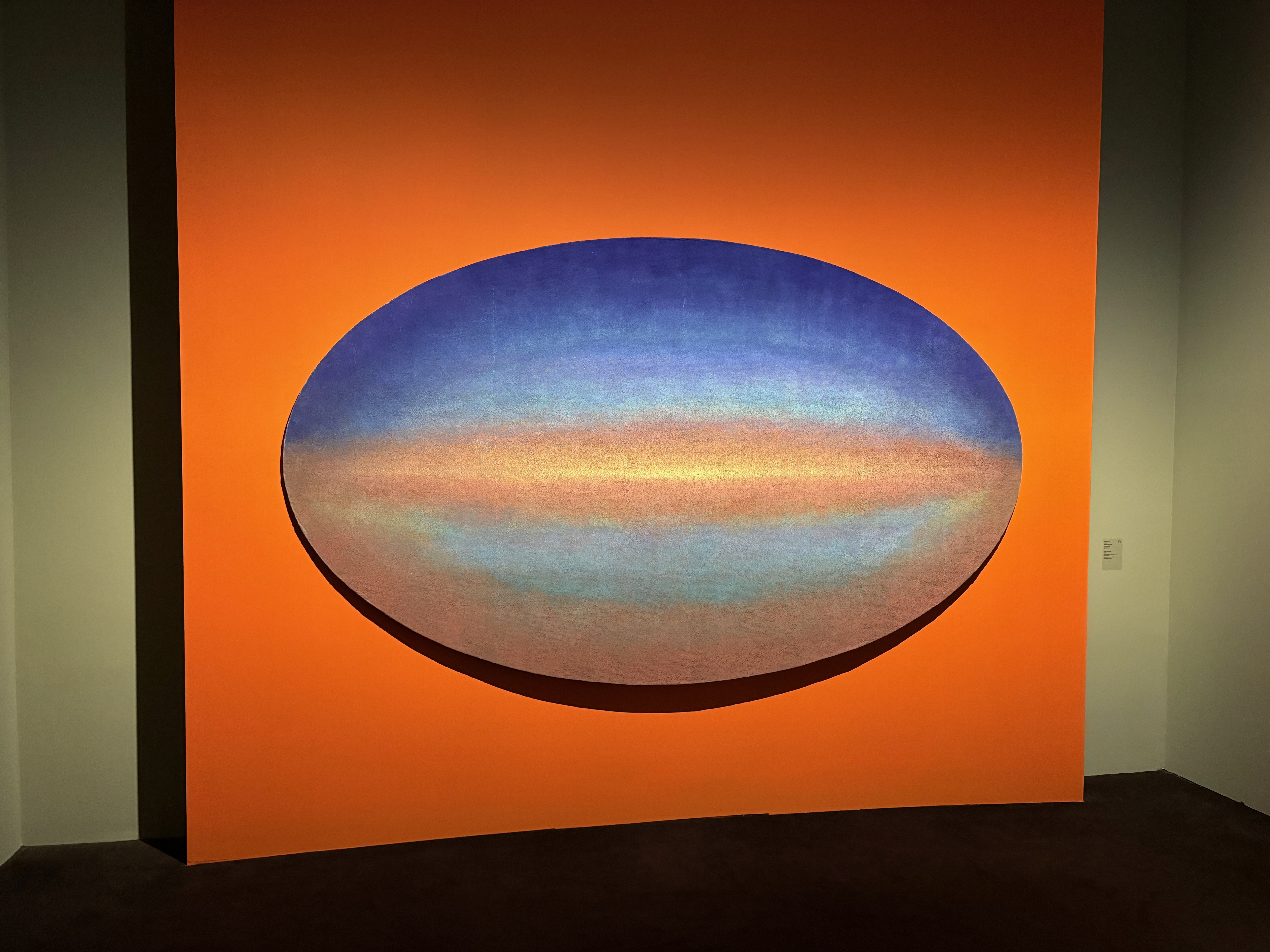 Potret di atas menunjukkan karya Bang Hai Ja berjudul Earth of the Sky yang dibuat pada tahun 2008 melalui inspirasi eksistensi yang berada di antara langit, bumi, dan angkasa. (Charles Audouin) 
