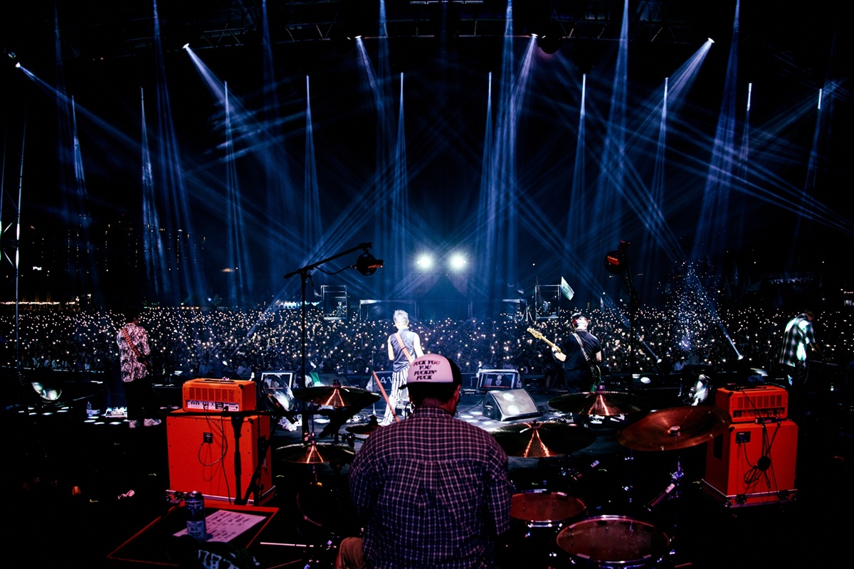 Festival Rock Pentaport Incheon yang digelar pada tanggal 1 Agustus hingga 3 Agustus 2025 di Songdo Moonlight Festival Park, Incheon. (Pemerintah Kota Incheon)