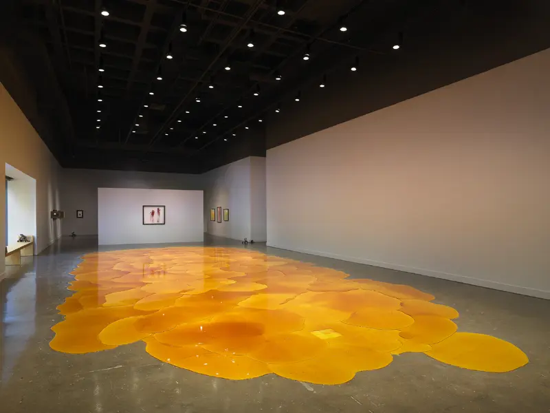 Pemandangan pameran Flare-Up karya Goldin+Senneby, seniman peserta Gwangju Biennale ke-16. (Gwangju Biennale Foundation)