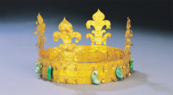 Gaya dan Geumgwan (mahkota emas) (Gaya, abad ke-6)