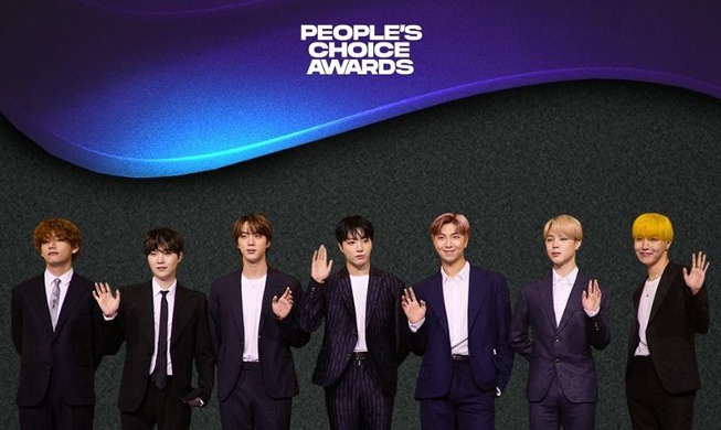 BTS Raih Tiga Penghargaan People's Choice Awards