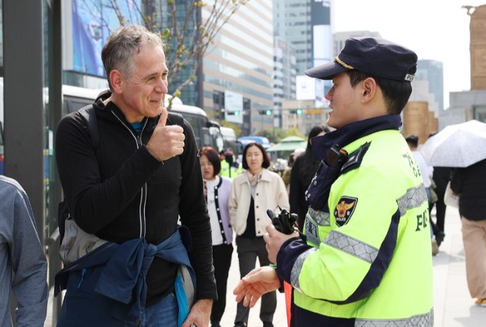 Peringatan Hari Polisi di Korea