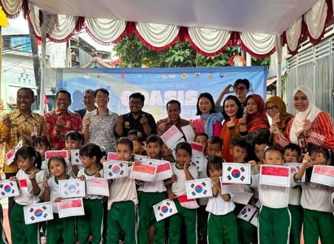 Melihat Ruang Publik Kolaborasi Mahasiswa Universitas Gwangju dan Universitas Negeri ...