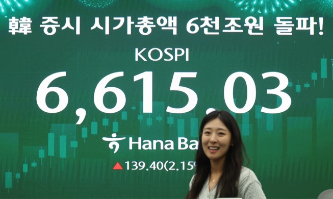 Kapitalisasi Pasar Saham Korea Tembus 6.000 Triliun Won