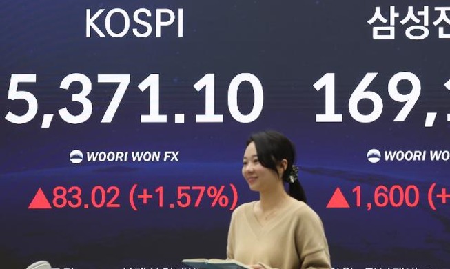 KOSPI Cetak Sejarah, Tembus 5.300 pada Harga Penutupan