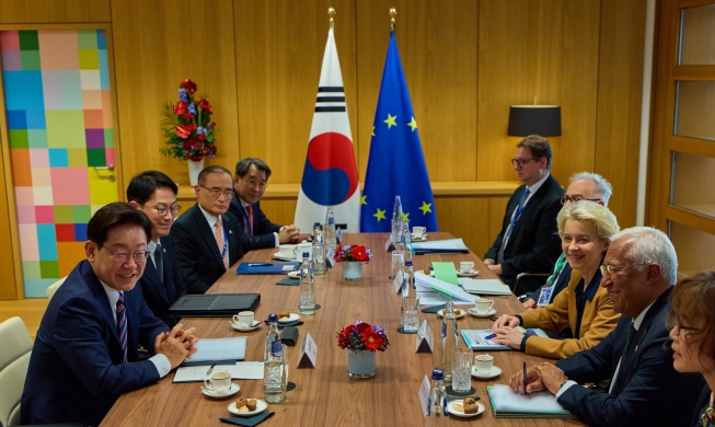 Korea Pererat Kerja Sama Ekonomi dan Keamanan dengan Uni Eropa dan Belgia