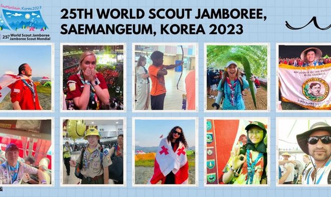 10 Pramuka Mengenang Momen Terbaik Mereka di Jambore Pramuka Dunia ke-25 di Korea