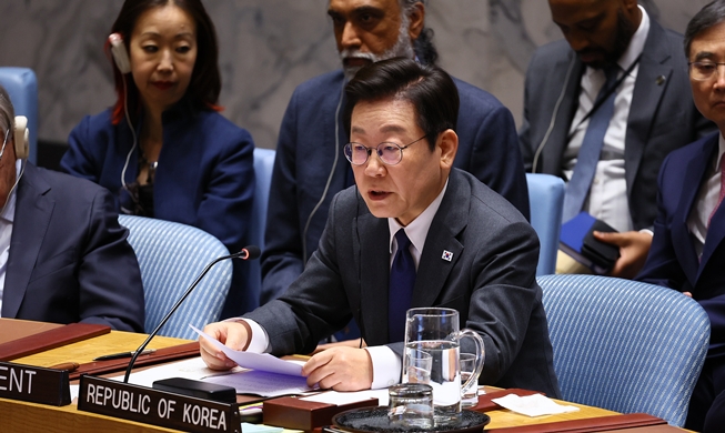 Presiden Lee Pimpin Sidang DK PBB
