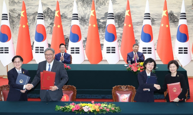 Korea–Tiongkok Sepakati Pertemuan Menteri Perdagangan Reguler, Tandatangani 14 MoU