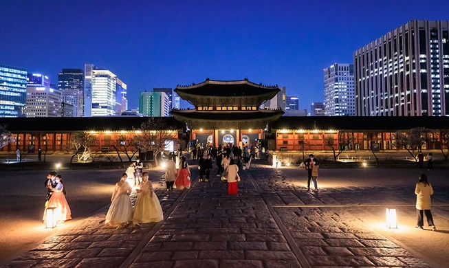 Kunjungan Malam Istana Gyeongbokgung Dibuka Kembali 1 September