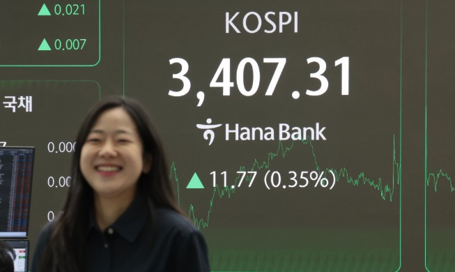 KOSPI Tembus 3.400 untuk Pertama Kalinya