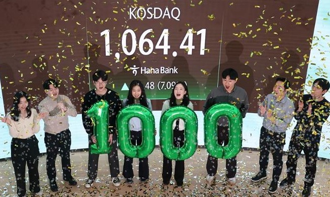 KOSDAQ Tembus 1.000 Poin untuk Pertama Kalinya dalam Empat Tahun