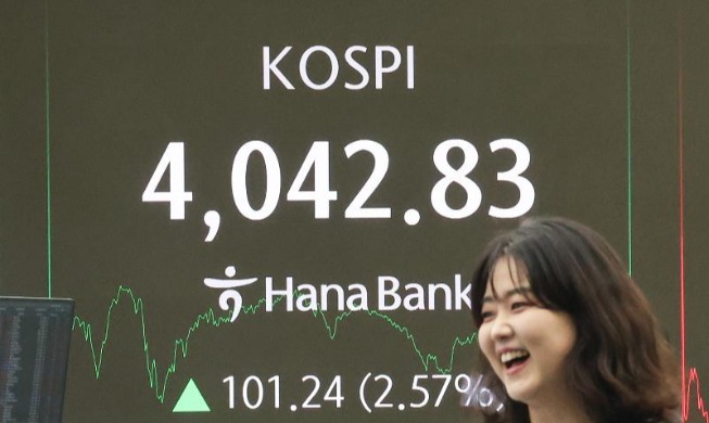 KOSPI Tembus Level 4.000 untuk Pertama Kalinya