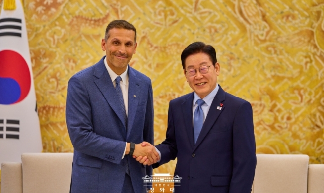 Presiden Lee Bertemu dengan Kepala Otoritas Administrasi Uni Emirat Arab