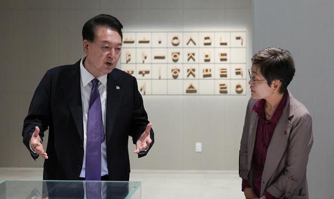 Presiden Yoon Kunjungi Museum Hangeul Nasional Jelang Peringatan Hari Hangeul