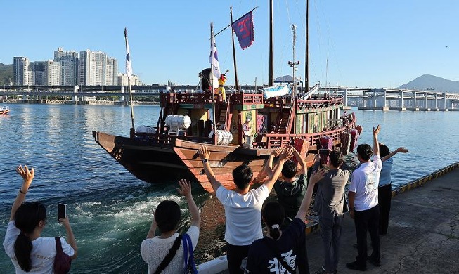 Kapal Joseon Tongsinsa Berangkat ke Jepang untuk Pertama Kalinya Setelah 260 Tahun