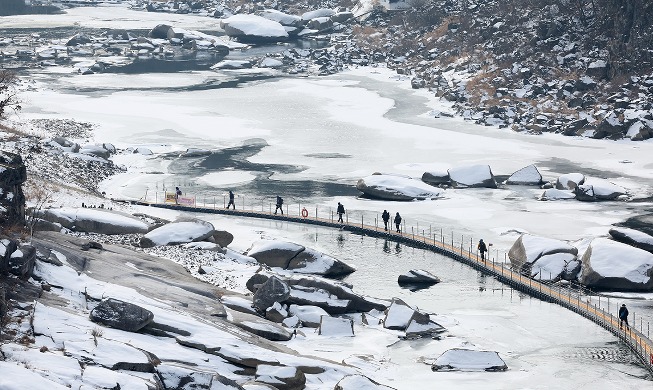 Festival Trekking Es Sungai Hantangang