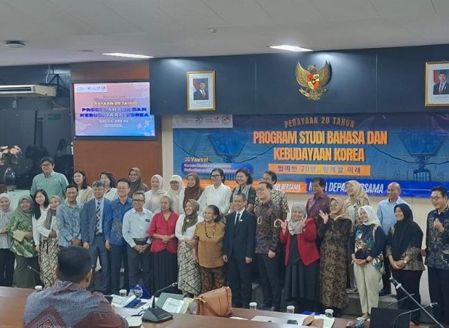 Prodi BKK UI Rayakan Dua Dekade Perjalanan Kembangkan Studi Korea di Indonesia
