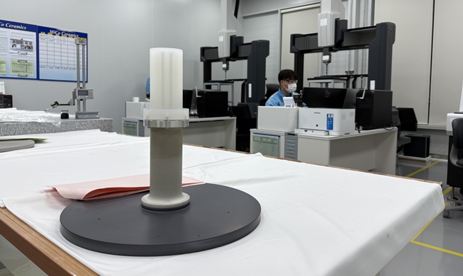 [Industri Masa Depan Gangwon] ② Gangneung Tumbuh Jadi Pusat Komponen Keramik Semikonduktor