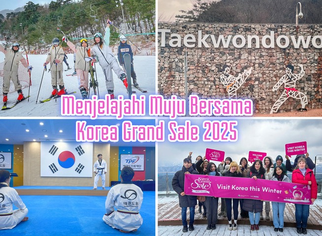 Menjelajahi Muju Bersama Korea Grand Sale 2025: Bermain Ski dan Belajar Taekwondo