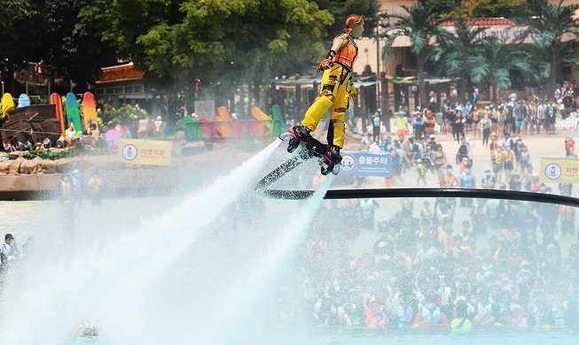 Flyboard yang Menghancurkan Kepanasan