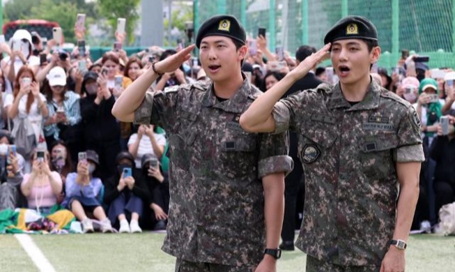 RM dan V BTS Resmi Selesaikan Wajib Militer Tanggal 10 Juni 2025