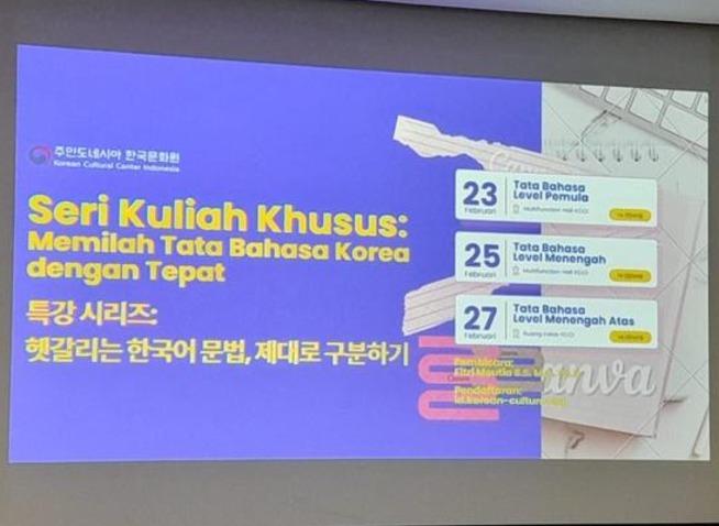 Serunya Belajar Bahasa Korea untuk Pemula Bersama KCCI