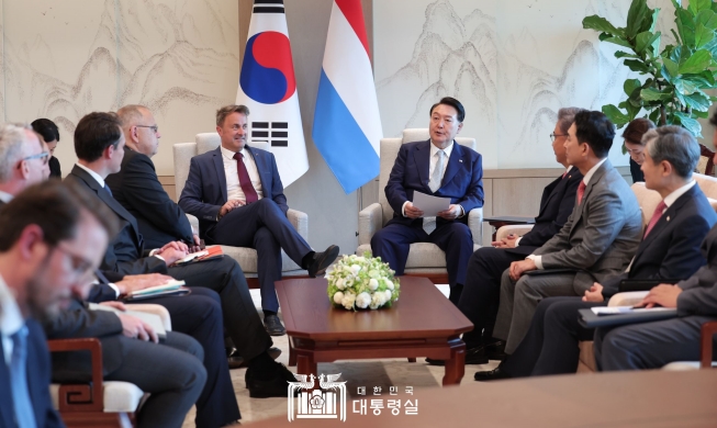 Presiden Yoon Bertemu dengan PM Luksemburg dan Gubernur Jenderal Selandia Baru
